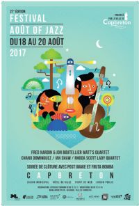 Festival Août of Jazz. Du 18 au 20 août 2017 à Capbreton. Landes. 